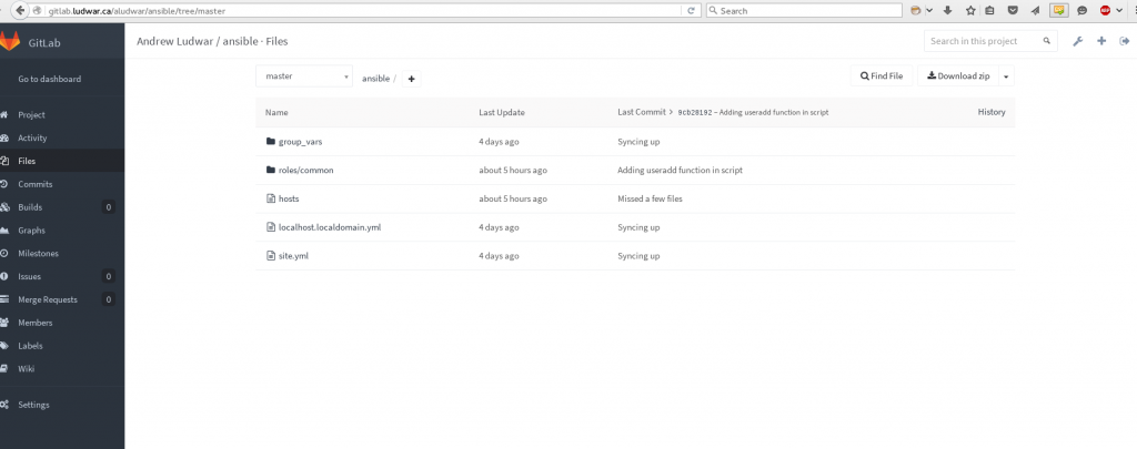 GitLab Screenshot